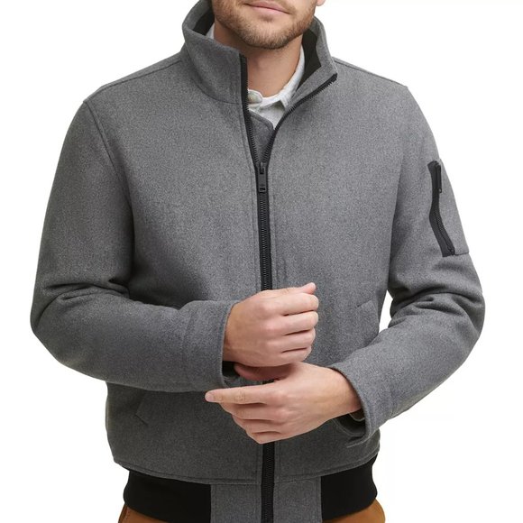 Dockers Jackets & Coats Nwt Xl Dockers Mens Woolblend Bomber Jacket